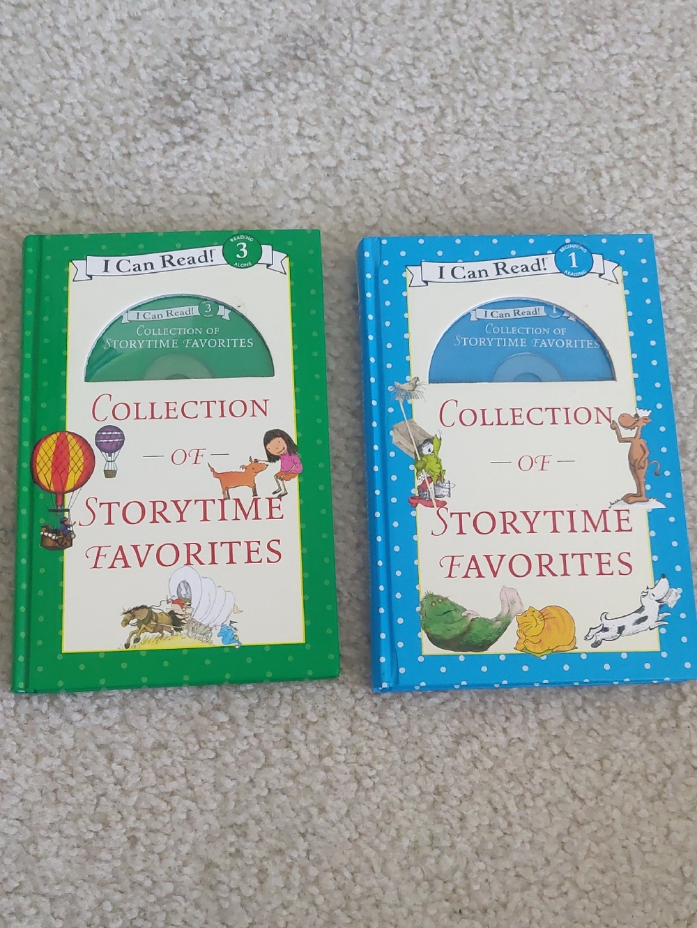 Collection of Storytime Favorites Books I Can Read! With Cd Levels 1 & 3 Limited